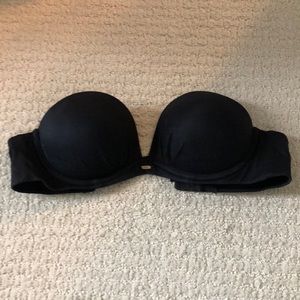 Victoria’s Secret Fabulous strapless bra.
